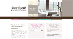Desktop Screenshot of elyade.com